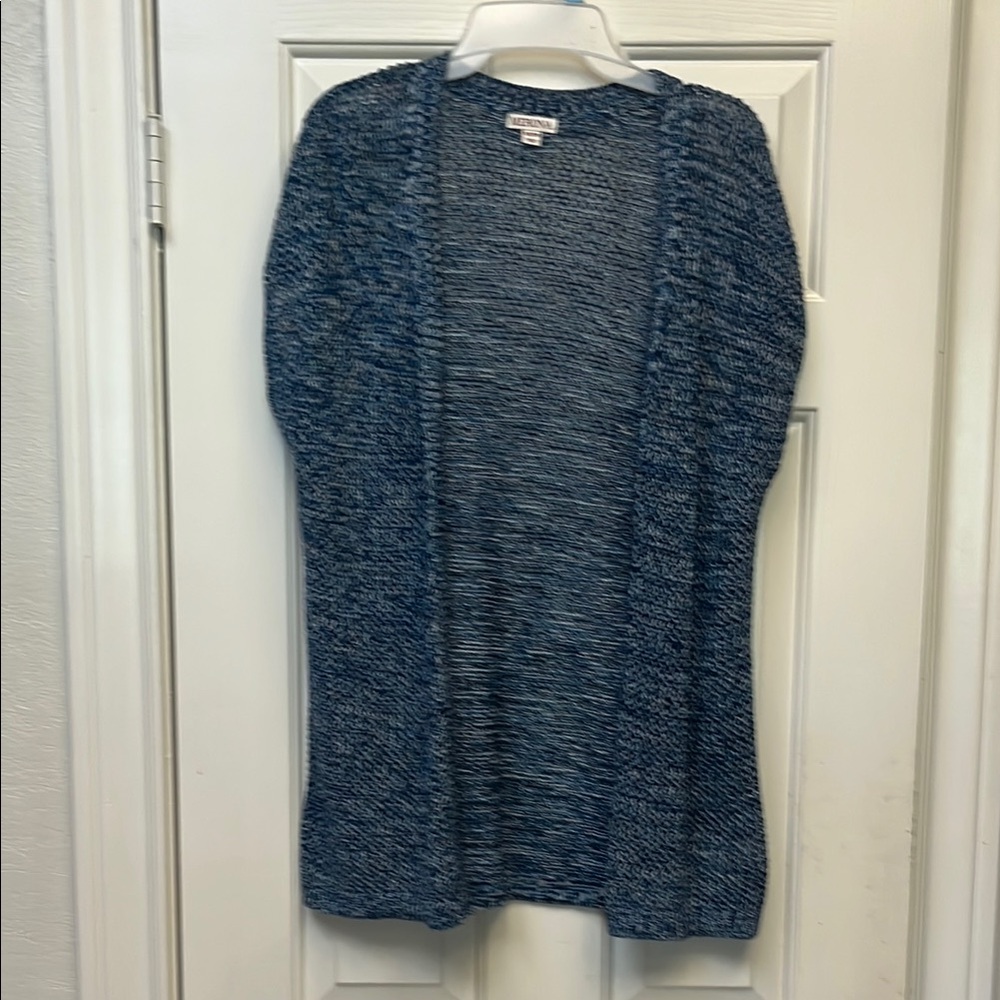 Merona Blue Sleeveless Women's Sweater/Cardigan XS NWT